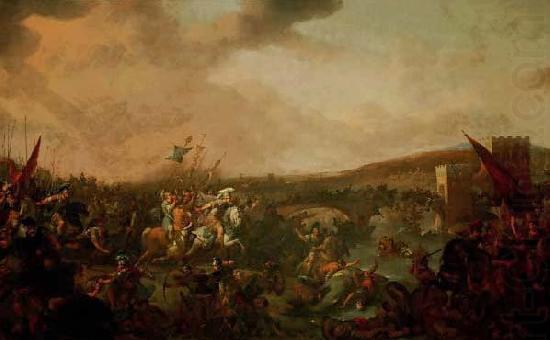 Battle of Milvian Bridge, Johannes Lingelbach